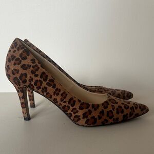 Xappeal Brown Leopard Print Heels
